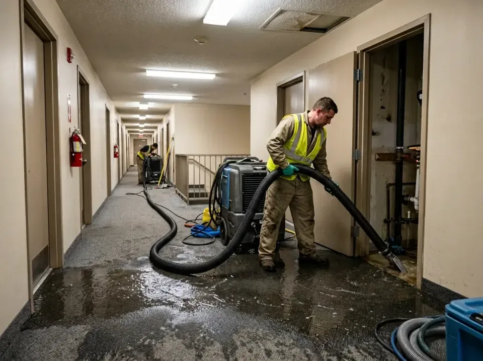 multi-unit-apartment-hallway-f-005 — frequently asked questions, Emergency Burst Pipe Water Extraction & Removal in Heber, UT
